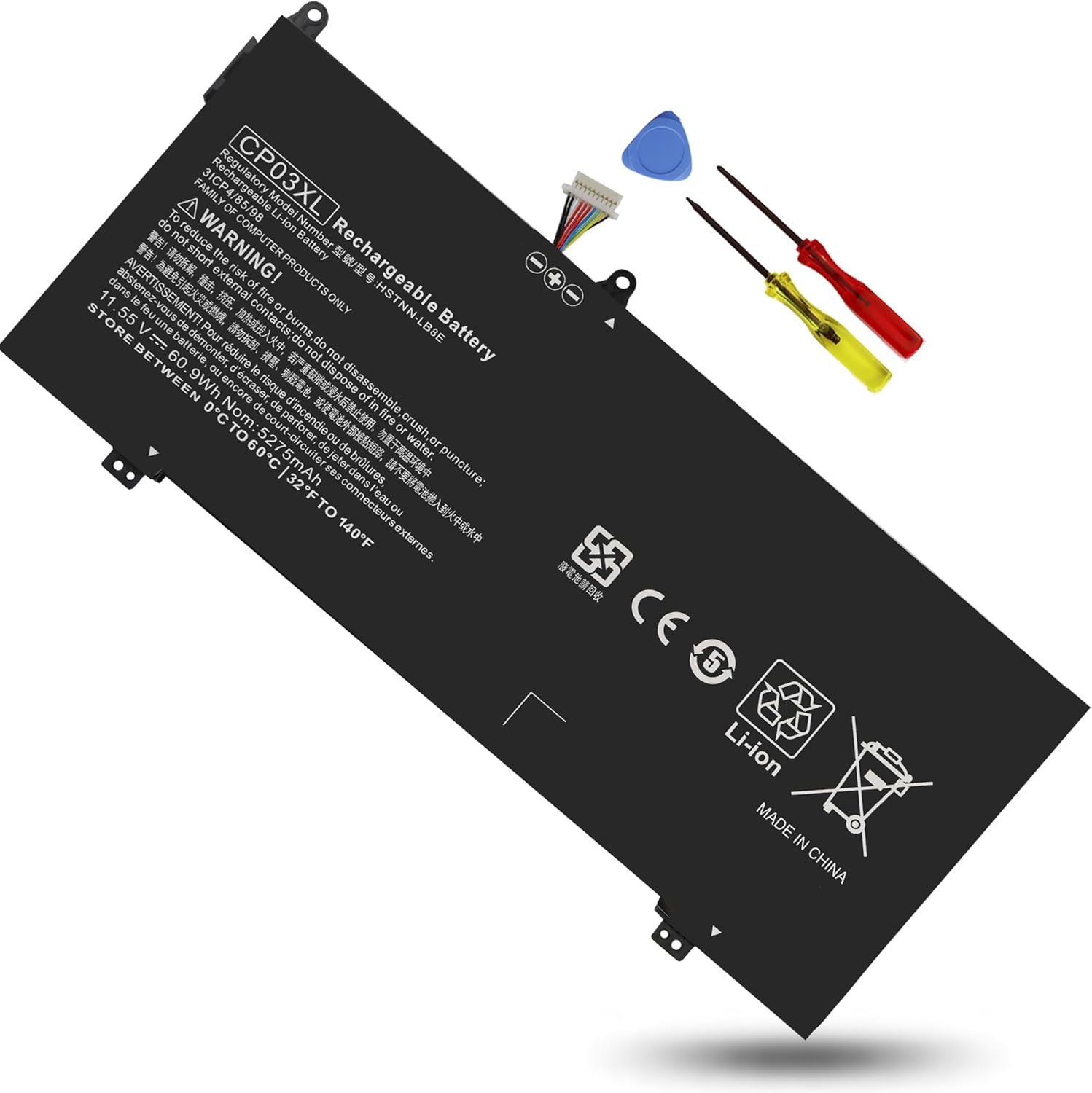 laptop battery for HP HSTNN-LB8E